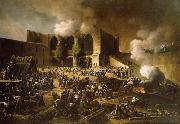 Francois Joseph Heim Siege of Burgos oil painting